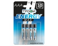 Батарейка Трофи LR3 BL 4 ENERGY MAX Alkaline