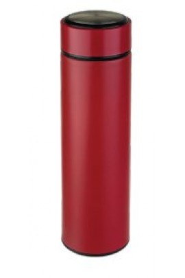 Термос Perfeo PF-C3720 450 мл., для напитков с ситечком, красный