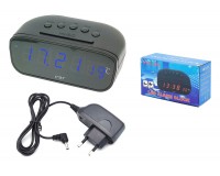 Часы VST 803-5+блок эл. будильник, t, синие цифры