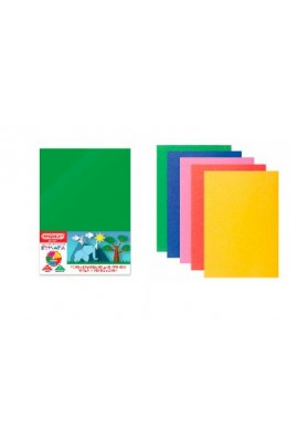Бумага цветная Пифагор 128971 количество цветов в наборе: 5, количество листов: 5, размер А4 210х297 мм, бархатная, 110 г/м2